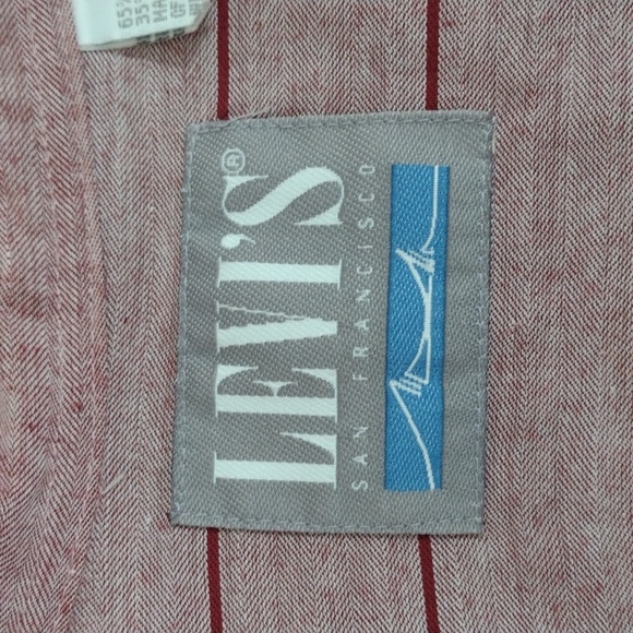 Levi's San Fransisco Vintage Button Front Casual Shirt Size L - Picture 7 of 12